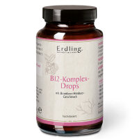 Vitamin B12-Komplex Brombeer - Himbeer Drops - 50 Stück