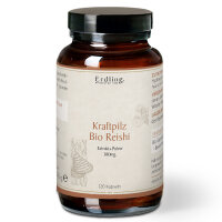 BIO Kraftpilz Reishi - Vitalpilz  - 120 Kapseln