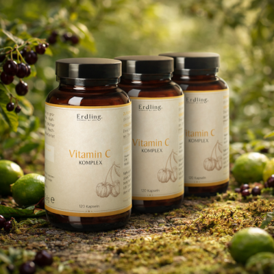 Set: 3er Pack - Vitamin C Komplex - 3x 120 Kapseln