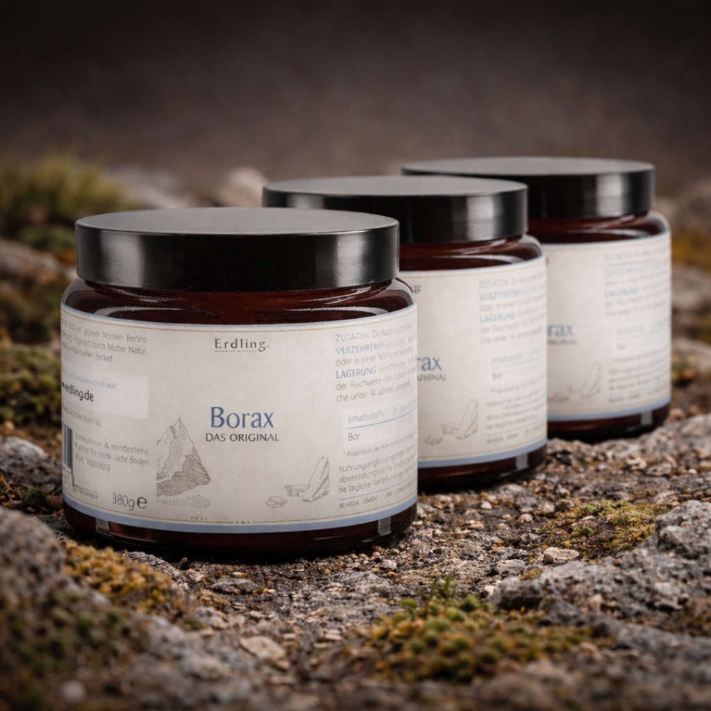 Set: 3er Pack - Borax - 99,9% Reinheit (Natriumtetraborat) - Tiegel 3x 380g