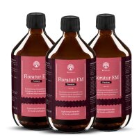Set: 3er Pack - Floratur EM Premium - 3x 510ml