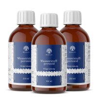 Set: 3er Pack - Wasserstoffperoxid 3%ige Lösung - 3x...