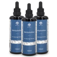 Set: 3er Pack - Methylenblau 1% - 3x 100ml