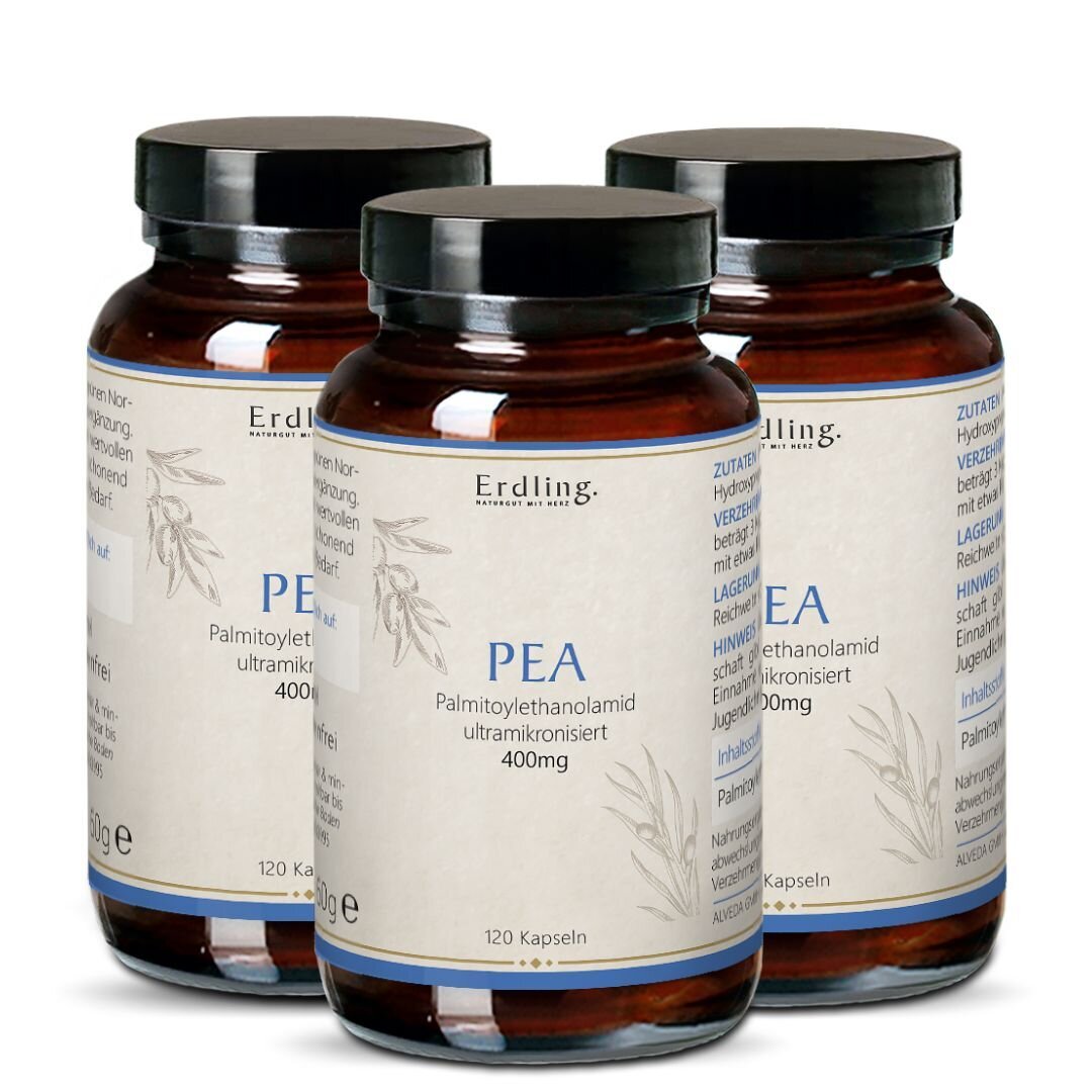 Set: 3er Pack - PEA - 3x 120 Kapseln