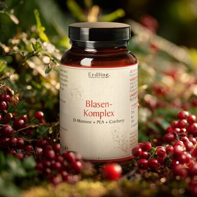 Blasenkomplex - mit D-Mannose - PEA - Cranberry - 90g