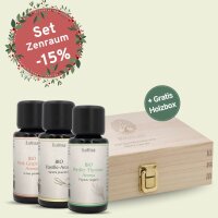 Set: BIO Aromen Zenraum - Thymian weiß + Vanille +...
