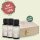 Set: BIO Aromen Zenraum - Thymian weiß + Vanille + Grapefruit + gratis Holzbox - 3x10ml