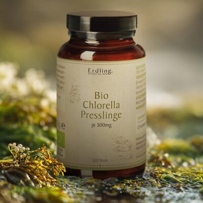 BIO Chlorella Presslinge - 220 Stück