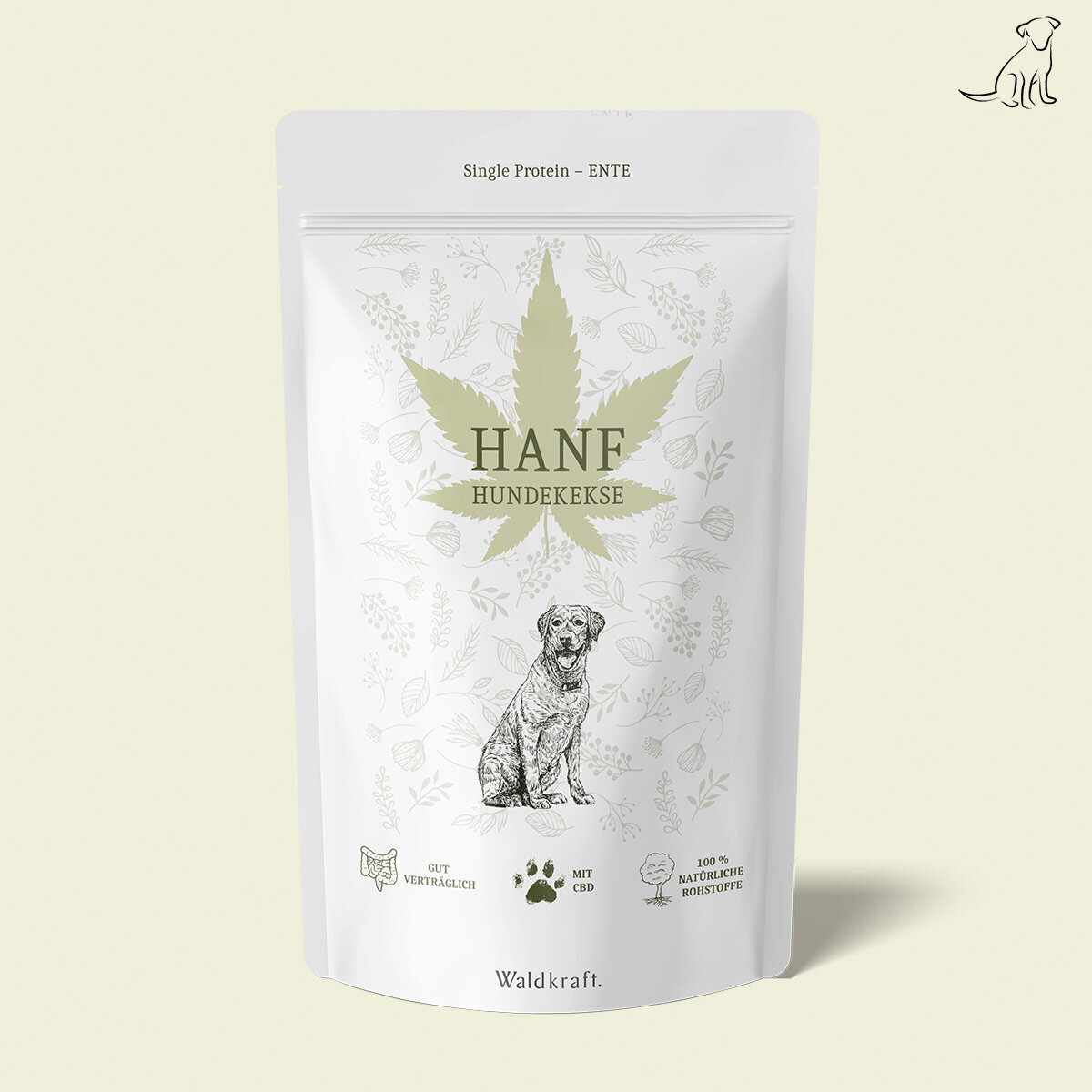 Hanf-Hundekekse - 390g
