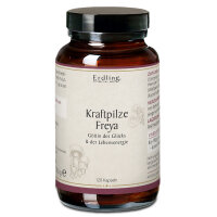 BIO Kraftpilze Freya - Vitalpilz Synergetikum - 120 Kapseln